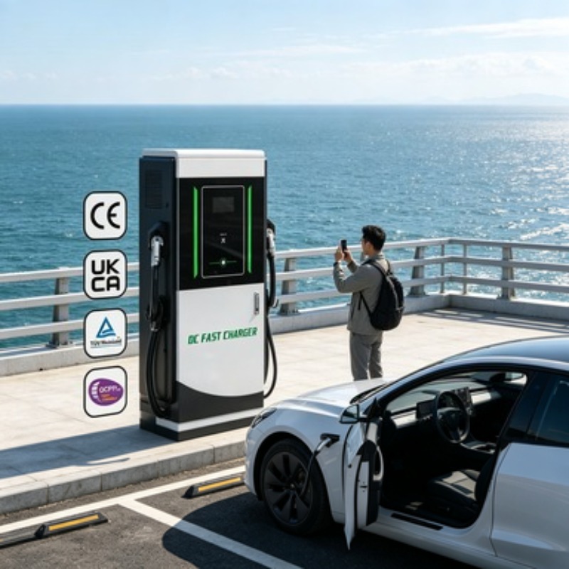 22Kw Wallbox Type 2 Ocpp Rfid - Cargador de Vehículos Eléctricos de 22kW