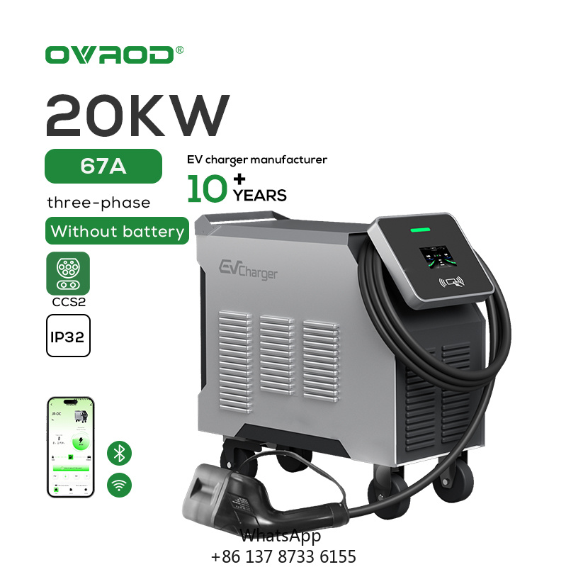 Portable Dc Fast Charger 20Kw Ccs2 - Nuevo Producto Ovrod, Estaciones de Carga
