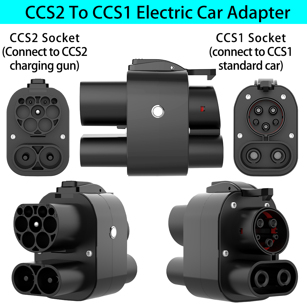 Adaptador Unirise CCS2 a CCS1  - Ccs2 To Ccs1 Fast Charge Adapter 250Kw reseña y precio