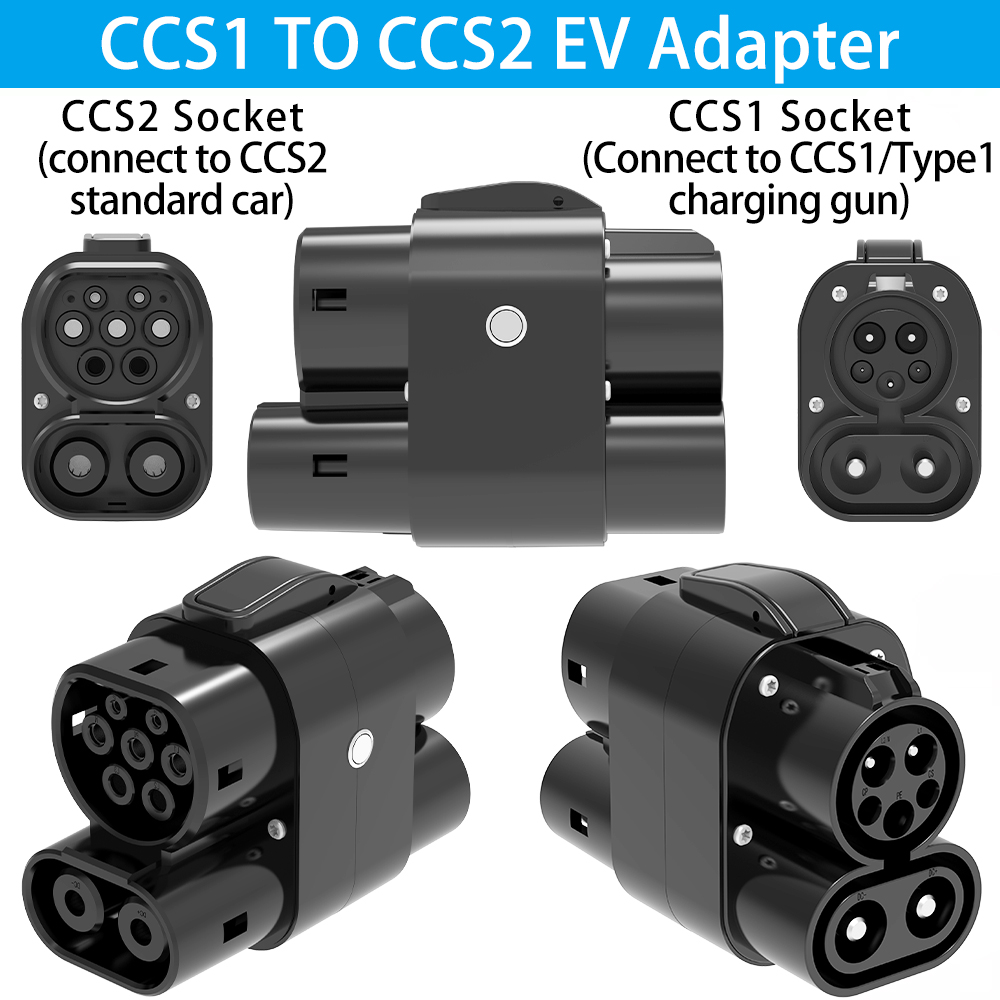 Adaptador CCS1 a CCS2 para veh - Ccs2 To Ccs1 Fast Charge Adapter 250Kw reseña y precio