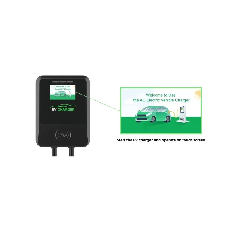 Estación de Carga para Vehícul - 22Kw Wallbox Type 2 Ocpp Rfid reseña y precio